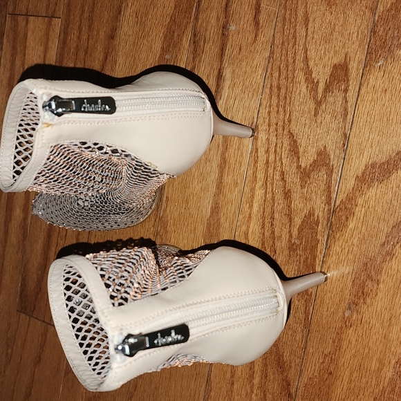 Rhinestone and Mesh Bootie - Picture 4 of 5